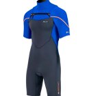 Pro Limit - Men's Fusion Freezip Short 2/2 Våddragt | Herrer | Grey/Orange/Blue