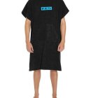 FCS - Surf Towel Frotté Poncho - Unisex - Black