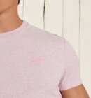 Superdry - Vintage Logo Embroidery T-shirt | Herrer | Pale Pink Marl