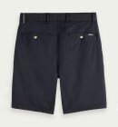 Scotch & Soda - Men's Stuart Chino Shorts i Bomuld | Herrer | Night (mørkebå)