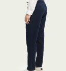 Scotch & Soda - Men's Warren straight-fit hør bukser | Herrer | Night Melange