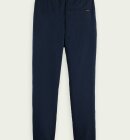 Scotch & Soda - Men's Warren straight-fit hør bukser | Herrer | Night Melange