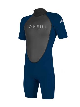 O'Neill - Men's Reactor II 2mm Back Zip S/S Spring Våddragt | Herre | Abyss/Abyss