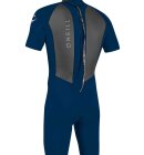 O'Neill - Men's Reactor II 2mm Back Zip S/S Spring Våddragt | Herre | Abyss/Abyss