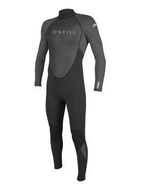 O'Neill - Men's Reactor II 3/2mm Back Zip Full våddragt | Herre | Black/Graphite