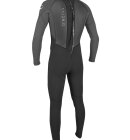 O'Neill - Men's Reactor II 3/2mm Back Zip Full våddragt | Herre | Black/Graphite