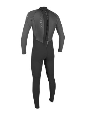 O'Neill - Men's Reactor II 3/2mm Back Zip Full våddragt | Herre | Black/Graphite