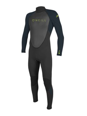 O'Neill - Youth Reactor II 3/2mm Back Zip Full våddragt | Børn | Black/Slate