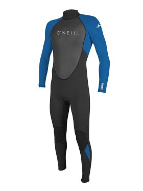 O'Neill - Kids Reactor II 3/2mm Back Zip Full våddragt | Børn | Black/Ocean