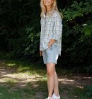 Blue Sportswear - Women's Siena Safari Skjorte | Kvinder | Green Check