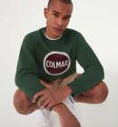 Colmar - Men's Crew Neck Sweatshirt med Maxi Logo | Herre | Botanical