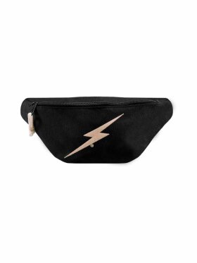 Lightning Bolt - Forever Waist Bag | Unisex | Black