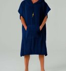 Lightning Bolt - Bolt Unisex Hooded Surfponcho - Unisex - True Blue