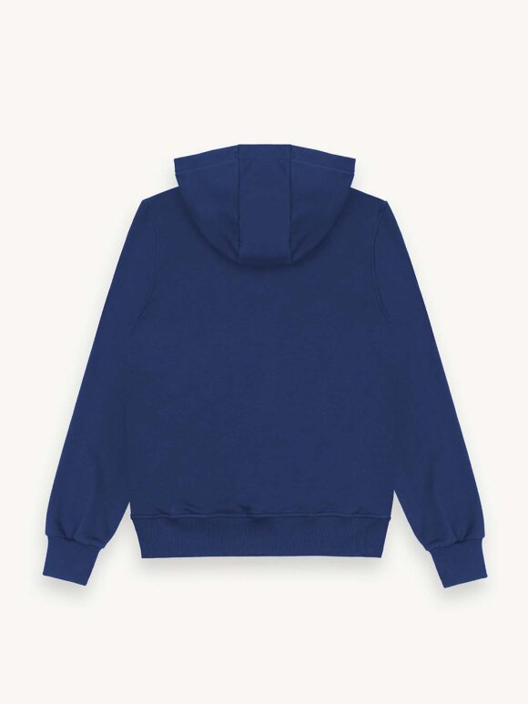 Colmar - Men's Hooded Sweatshirt m. Maxi Logo | Herre | Snorkle Blue