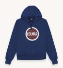 Colmar - Men's Hooded Sweatshirt m. Maxi Logo | Herre | Snorkle Blue