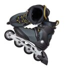 K2 - Men's Freedom 80 Alu Rulleskøjter | Herrer | Grey/yellow