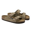 Birkenstock - Arizona Ruskindslæder Sandaler - Unisex - Taupe - Normal