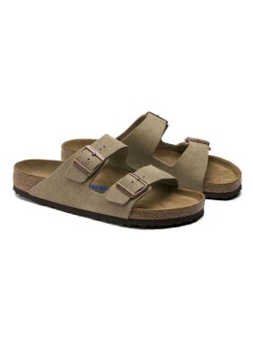 Birkenstock - Arizona Ruskindslæder Sandaler - Unisex - Taupe - Normal
