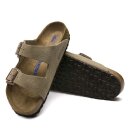 Birkenstock - Arizona Ruskindslæder Sandaler - Unisex - Taupe - Normal