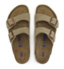 Birkenstock - Arizona Ruskindslæder Sandaler - Unisex - Taupe