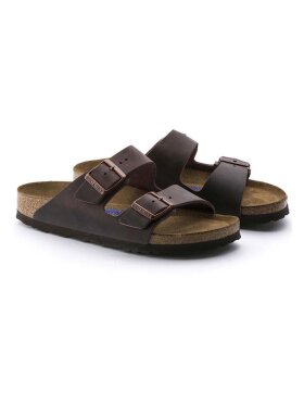 Birkenstock - Women's Arizona Nubuklæder Sandaler (smal model) - Dame - Habana