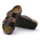 Birkenstock - Women's Arizona Nubuklæder Sandaler - Dame - Habana - Smal