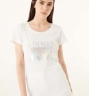 Colmar - Women's Jacquard Jersey T-shirt | Dame | White 