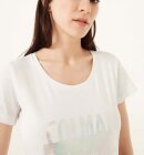 Colmar - Women's Jacquard Jersey T-shirt | Dame | White 