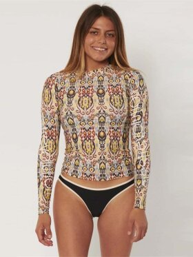 SISSTR - Women's Ikat Sandbar Rashguard | Dame | Pina