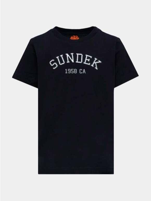 Sundek - Men's Printed T-shirt | Herre | Navy