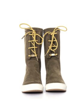 Boatboot - Women's Lace Up Læderstøvler | Dame | Green