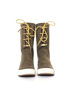 Boatboot - Women's Lace Up Læderstøvler | Dame | Green