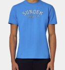 Sundek - Men's Printed T-shirt | Herre | Reef Blue