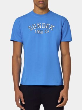 Sundek - Junior Printed T-shirt | Børn | Reef Blue Sundek - Junior Printed T-shirt | Børn | Reef Blue
