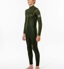 Rip Curl - Junior Dawn Patrol 3/2mm Chest Zip | Børn | Green 