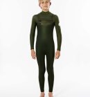 Rip Curl - Junior Dawn Patrol 3/2mm Chest Zip | Børn | Green 