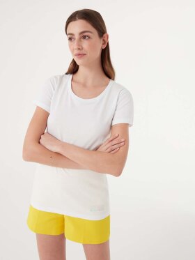 Colmar - Women's Jacquard Jersey T-shirt | Dame | White