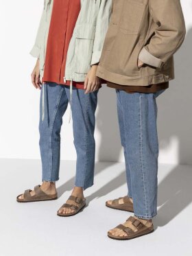 Birkenstock - Arizona Nubucklæder Sandaler - Unisex - Tobacco Brown - Normal