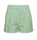 Superdry - Women's Studios shorts i hør | Dame | Blue Surf