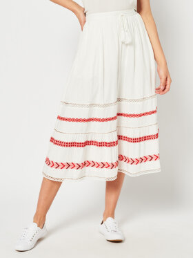 Superdry - Women's Vintage Woven Maxi nederdel | Dame | Cream