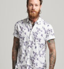 Superdry - Men's Vintage Hawaii Skjorte | Herre | Optic Blossom