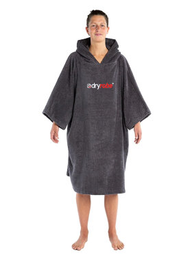 Dryrobe - Frotté Surfponcho | Voksne | Slate Grey