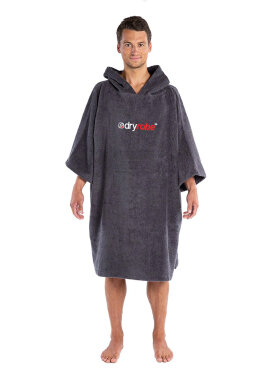 Dryrobe - Frotté Surfponcho | Voksne | Slate Grey