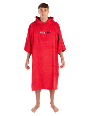 Dryrobe - Frotté Surfponcho | Voksne | Red