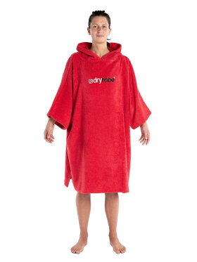 Dryrobe - Frotté Surfponcho | Voksne | Red