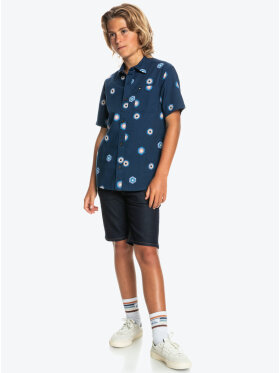 Quiksilver - Junior Cosmos Skjorte | Børn | Navy