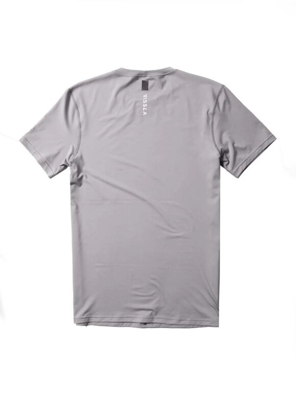 Vissla - Men's Easy Seas Eco Short Sleeve UV trøje - Herre - Grey 