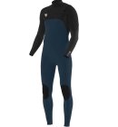 Vissla - Men's 7 Seas Comp 4/3 Full Chest Zip Våddragt | Herre | Night