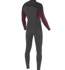 Vissla - Men's 7 Seas Comp 4/3 Full Chest Zip Våddragt | Herre | Charcoal