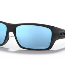Oakley - Turbine sportssolbriller | Unisex | Polished Black Frame/Prizm Deep Water Lenses